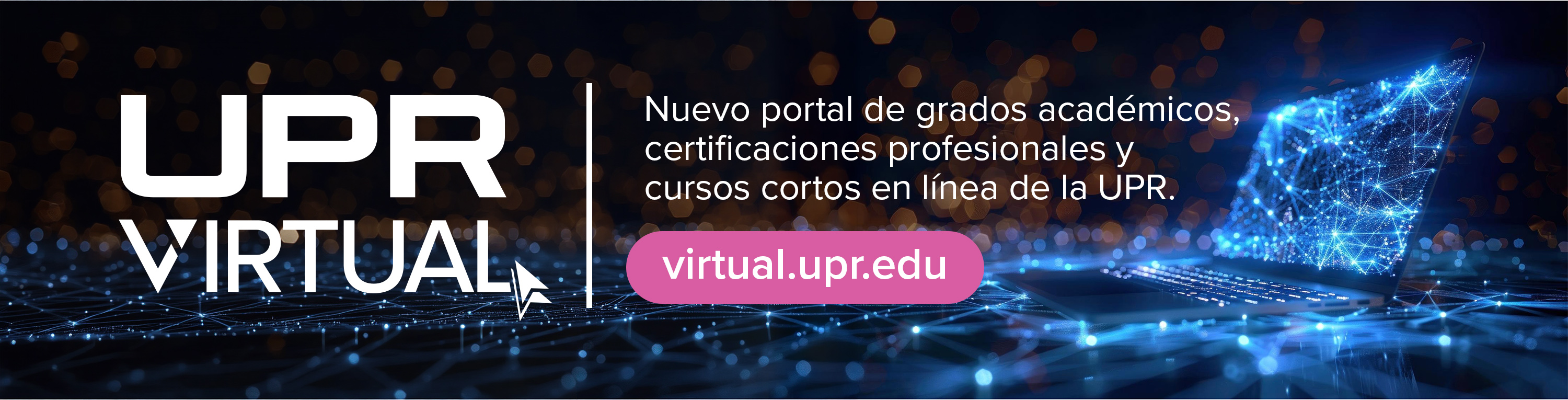 Estudia un programa a distancia en la UPR